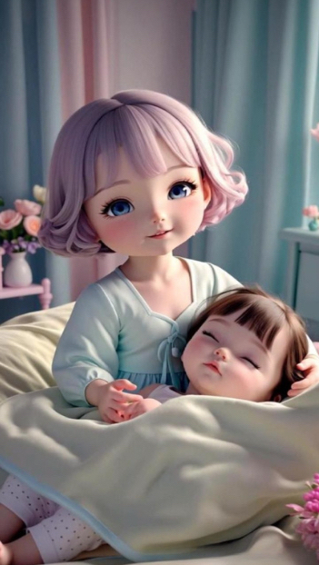 親子キャラクター画像